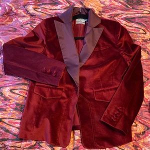 Velvet Tuxedo Jacket. Altuzarra for Target 20th Anniversary Collection. XL